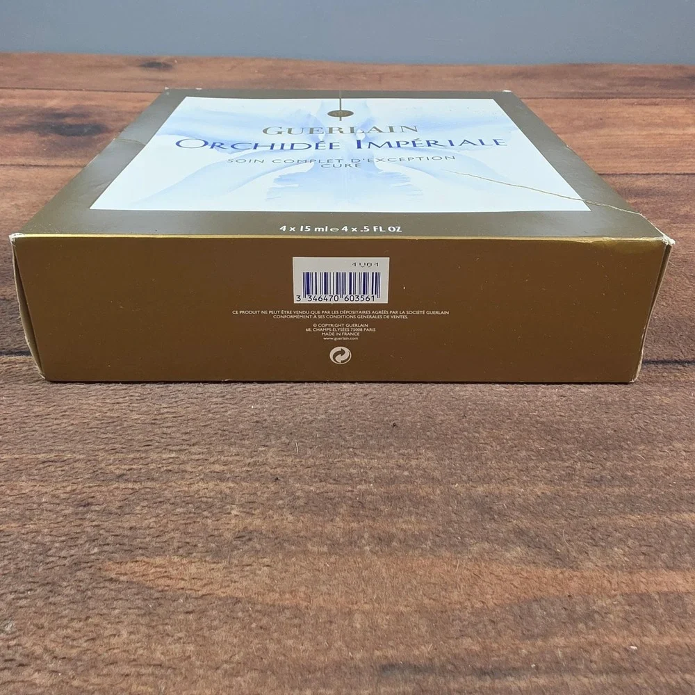 Guerlain Orchidee Imperiale The Cure Women 4x15ml Gold Good Anti-Aging Treatment